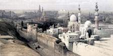 Lámina de El Cairo antiguo
