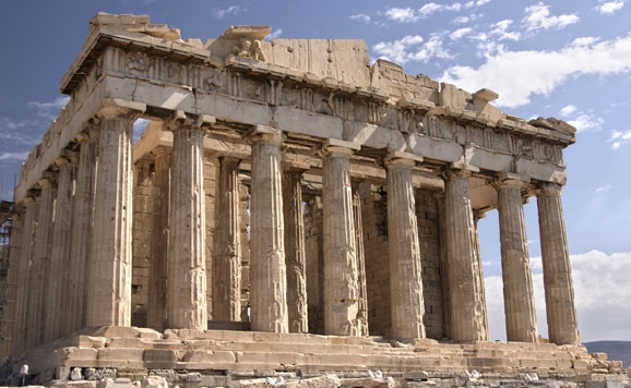 Detalle de la Acrópolis de Atenas (Grecia) - Agencia Viajes Próximo Oriente