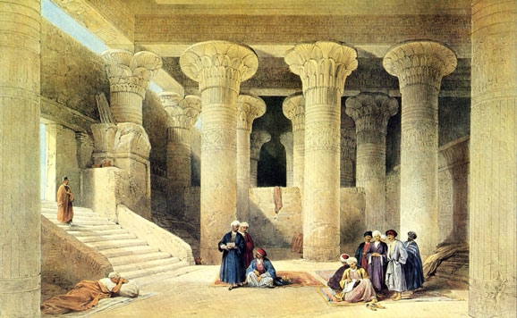 Interior del Templo de Esna (Egipto) – Agencia Viajes Próximo Oriente